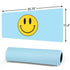 Blue Happy Face Gaming Mouse Pad